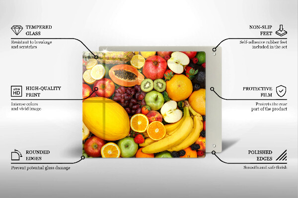 Chopping board Fruit collection