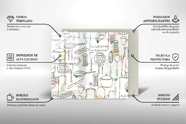 Kitchen worktop protector Kitchen accessories