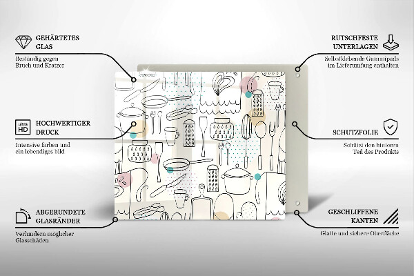 Kitchen worktop protector Kitchen accessories