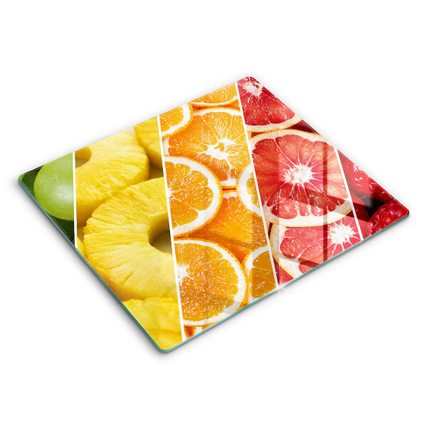 Kitchen worktop protector Colorful fruits