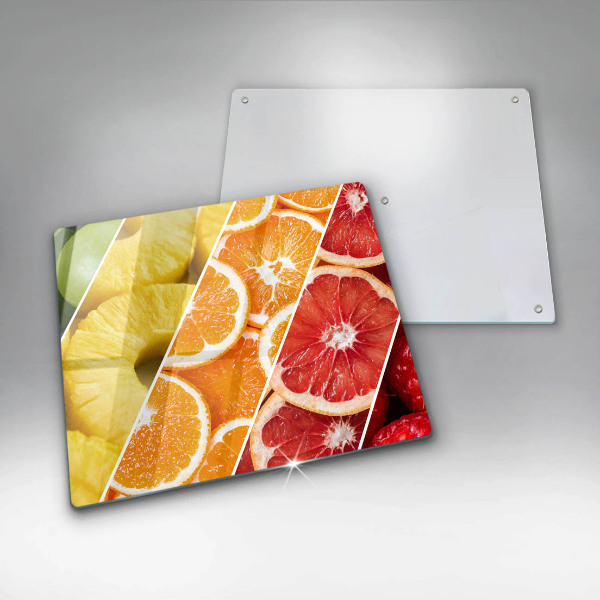 Kitchen worktop protector Colorful fruits
