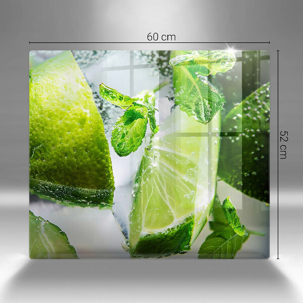 Kitchen worktop protector Water with lime and ice