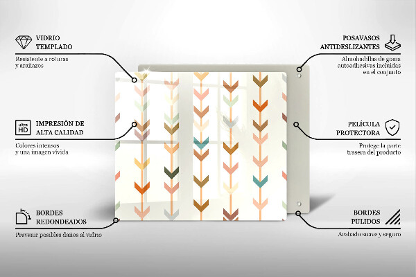 Kitchen worktop protector Geometric elements