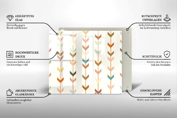 Kitchen worktop protector Geometric elements