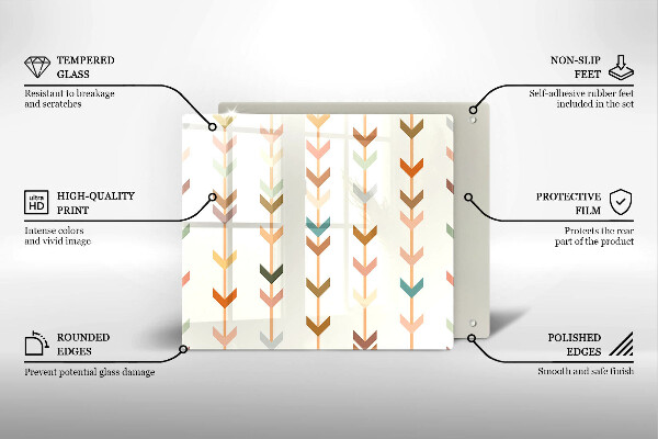 Kitchen worktop protector Geometric elements