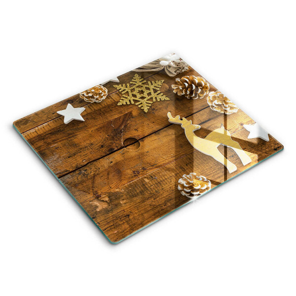 Kitchen worktop protector Christmas decorations