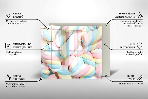 Kitchen worktop protector Colorful foams