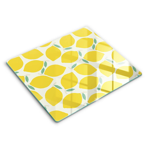 Kitchen worktop protector Illustratuion lemons