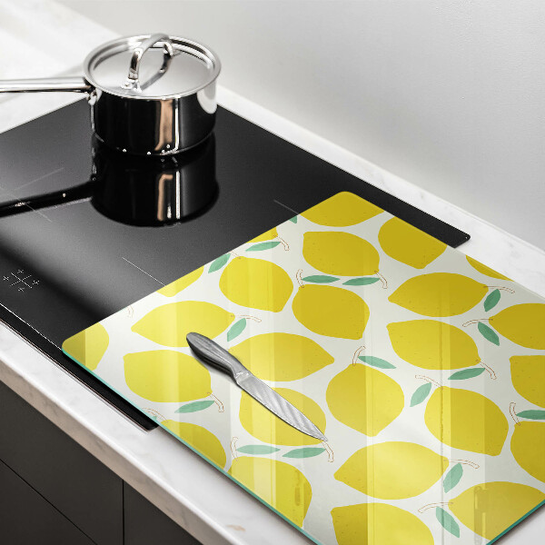 Kitchen worktop protector Illustratuion lemons