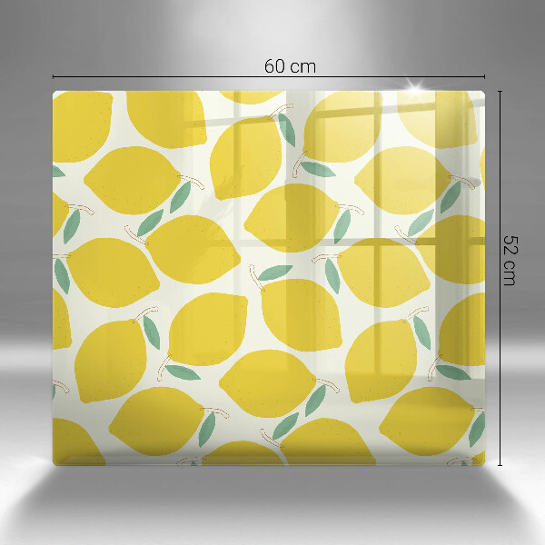 Kitchen worktop protector Illustratuion lemons