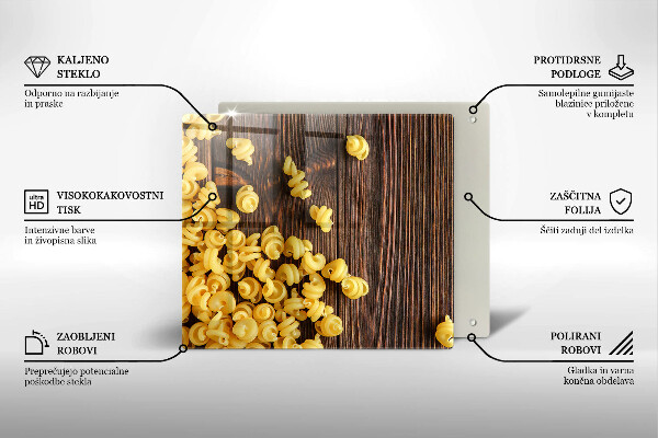 Kitchen worktop protector Pasta on a table