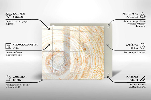 Kitchen worktop protector Wood texture