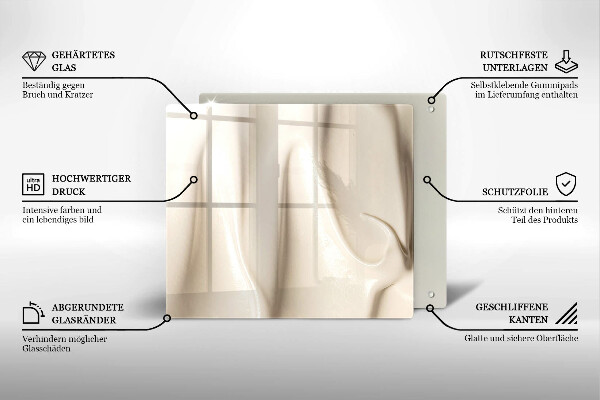 Kitchen worktop protector Ice cream