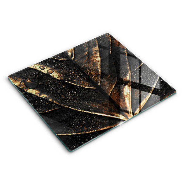 Kitchen worktop protector Golden leaf