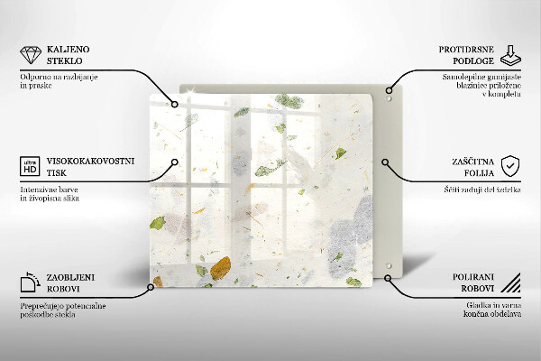 Kitchen worktop protector Falling leaves