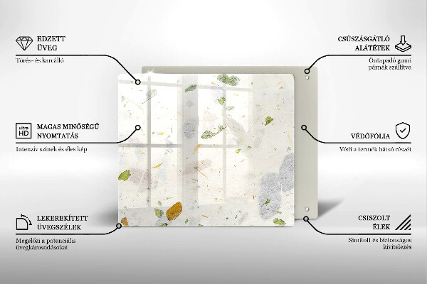 Kitchen worktop protector Falling leaves