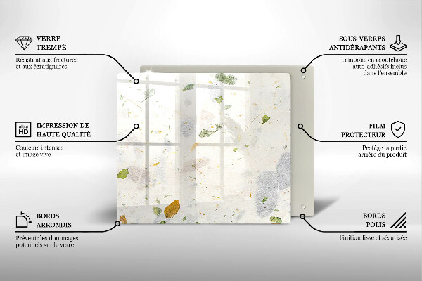 Kitchen worktop protector Falling leaves