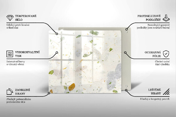 Kitchen worktop protector Falling leaves