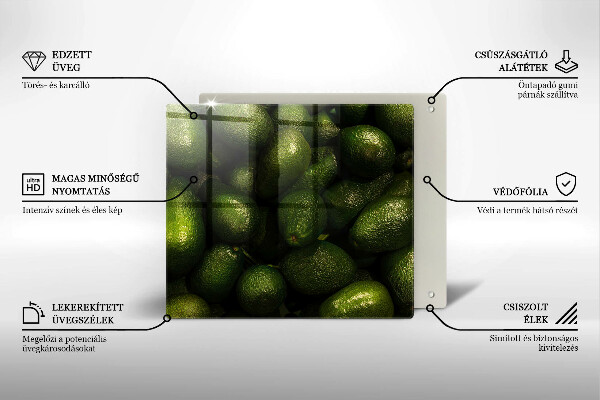 Chopping board Avocado fruit