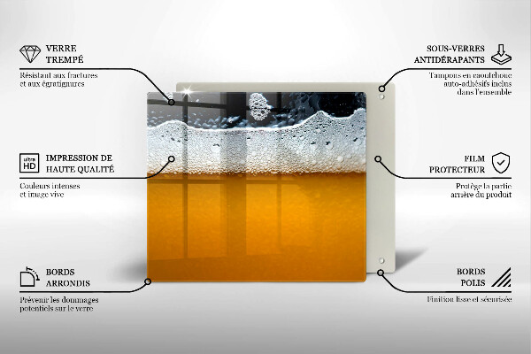 Chopping board Beer drink foam