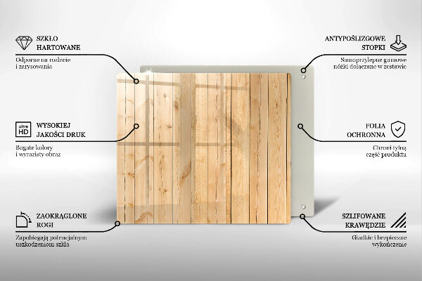 Chopping board Delicate wooden boards