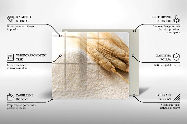 Chopping board Flour and cereals