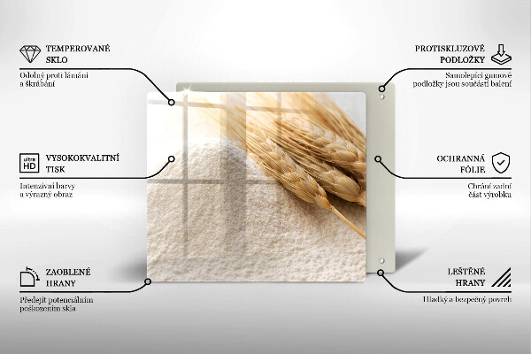 Chopping board Flour and cereals