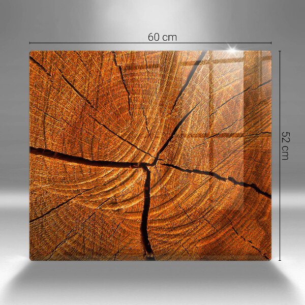 Kitchen worktop protector Wood trunk structure