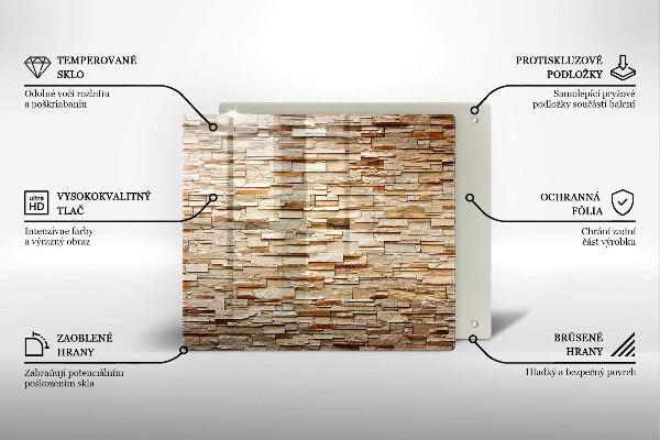 Kitchen worktop protector Decorative texture stones