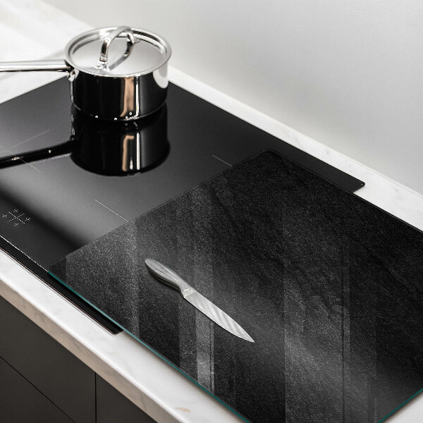 Glass worktop saver rock texture