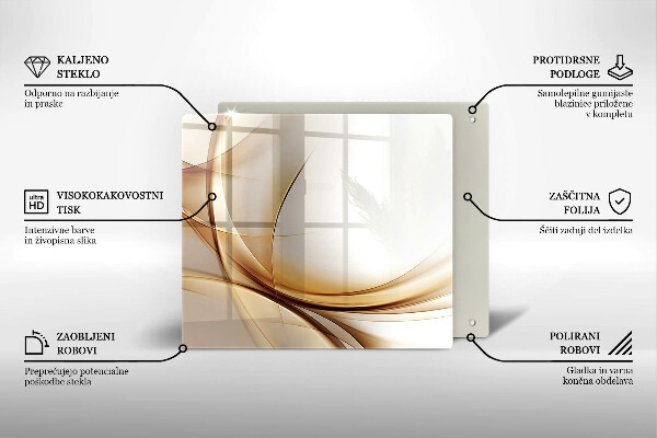 Kitchen worktop protector Abstraction shapes