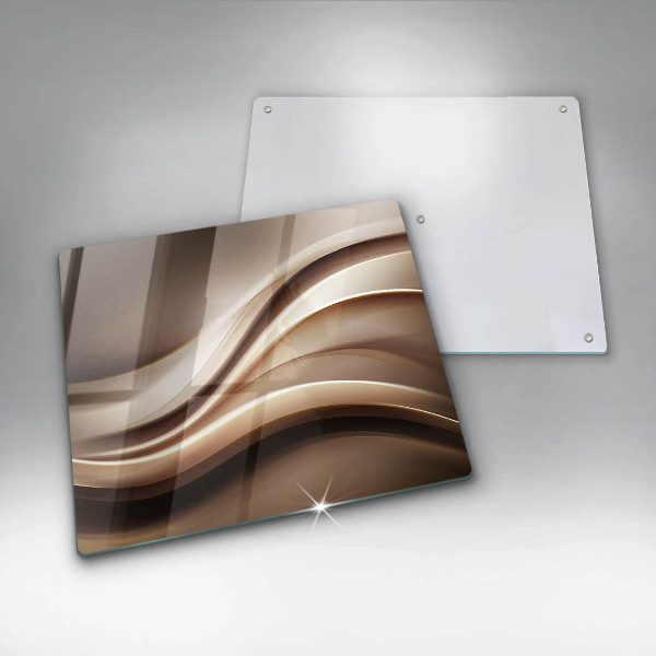 Kitchen worktop protector Abstraction mild lines