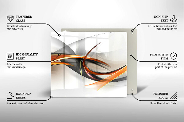 Kitchen worktop protector Modern shapes