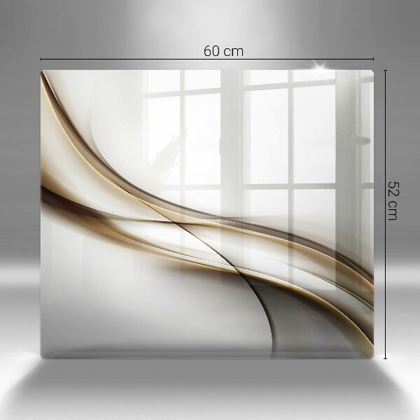 Kitchen worktop protector Mild abstraction lines