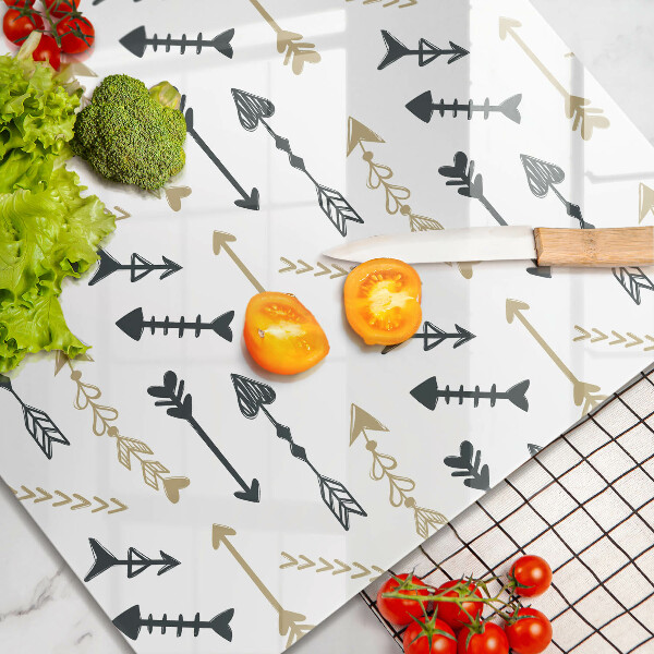 Kitchen worktop protector Boho arrow pattern