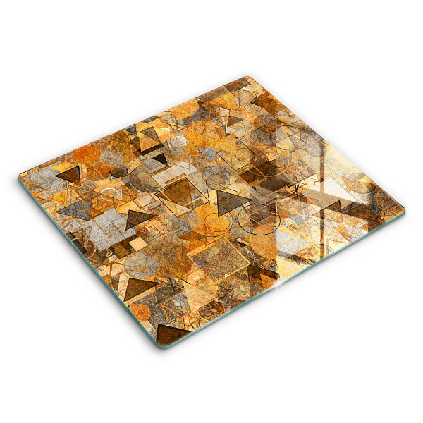 Kitchen worktop protector Geometric figure pattern