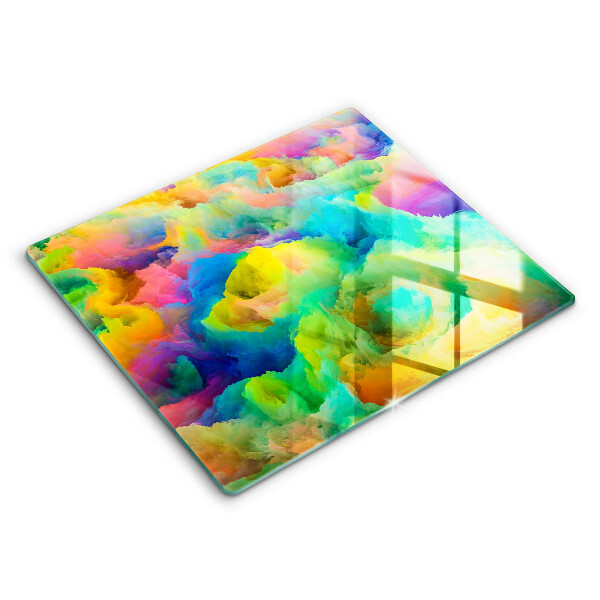 Kitchen worktop protector Colorful abstraction