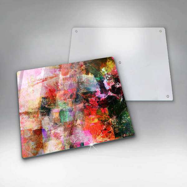 Kitchen worktop protector Paint abstraction