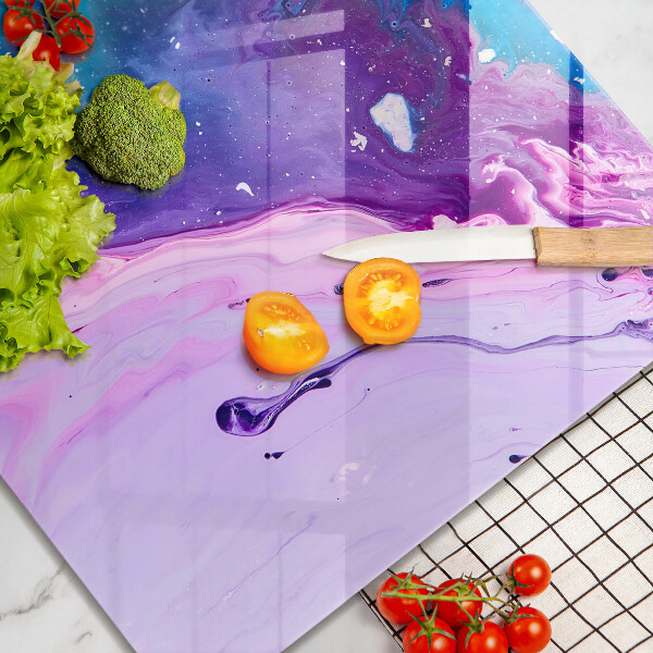 Glass worktop saver Abstraction ink