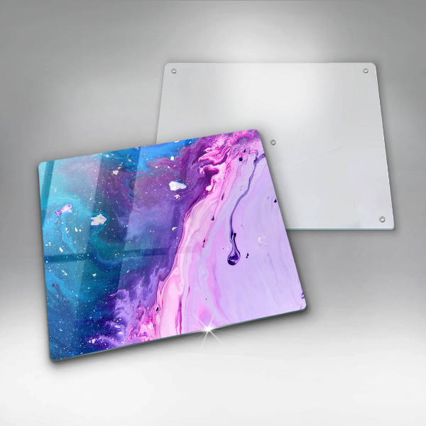 Glass worktop saver Abstraction ink