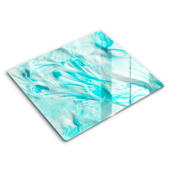 Glass worktop saver Paints abstraction