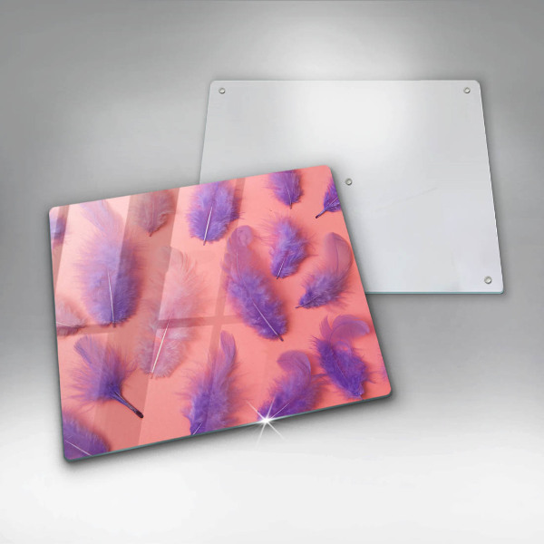 Kitchen worktop protector Fluffy feathers