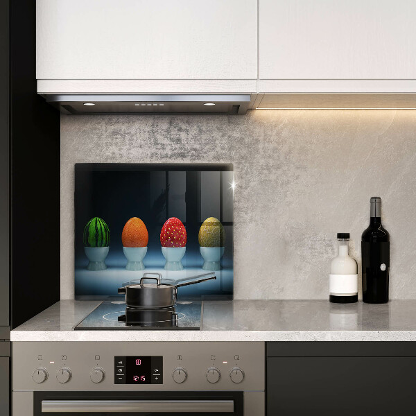 Kitchen worktop protector Abstraction egg fruits