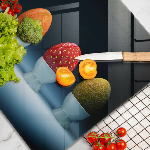 Kitchen worktop protector Abstraction egg fruits
