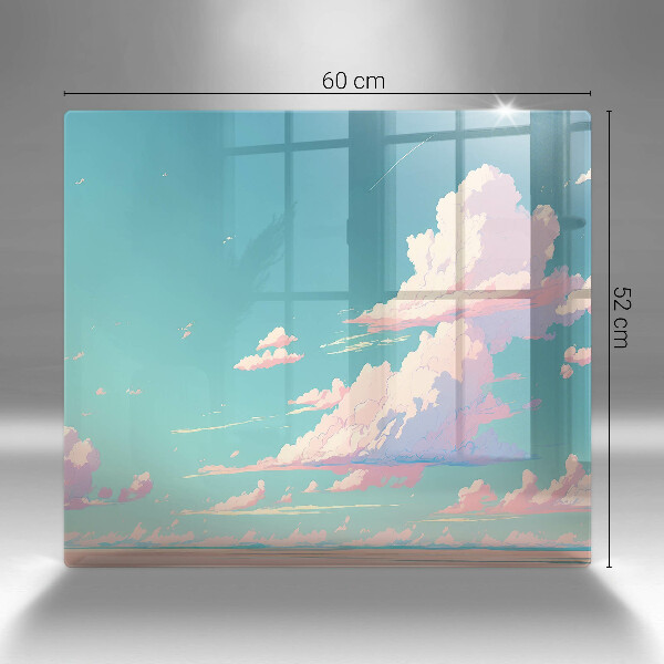 Kitchen worktop protector Illustration sky