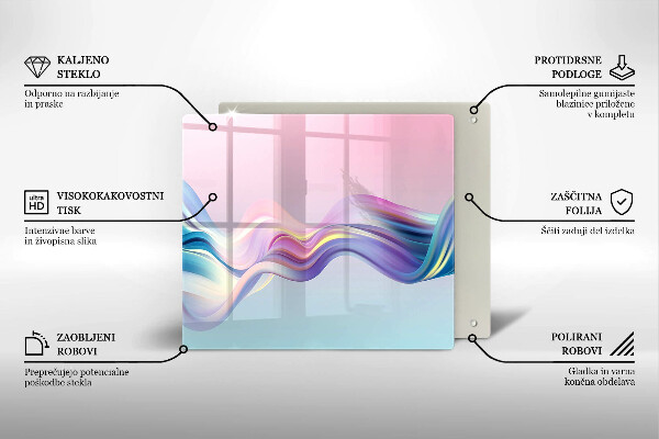 Chopping board Pastel abstraction