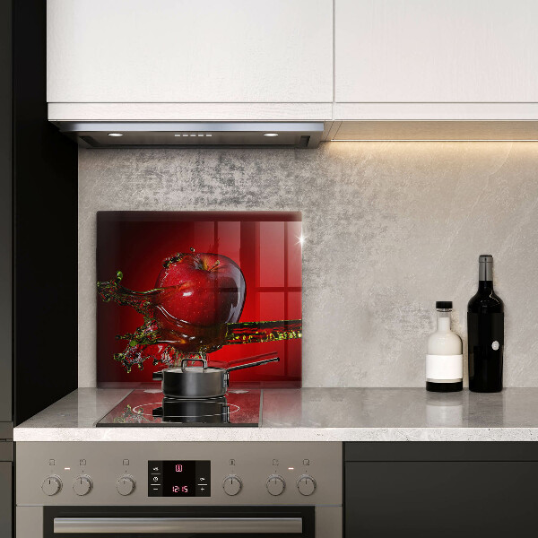 Kitchen worktop protector Apple fruit in water