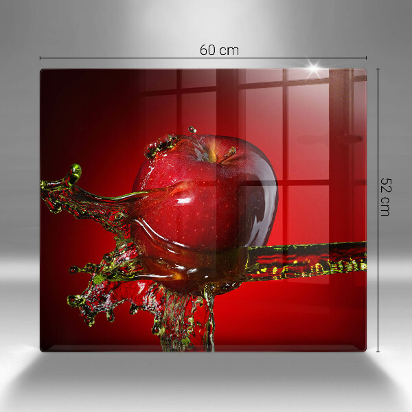 Kitchen worktop protector Apple fruit in water