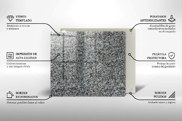 Kitchen worktop protector Stone texture