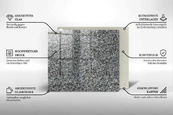 Kitchen worktop protector Stone texture